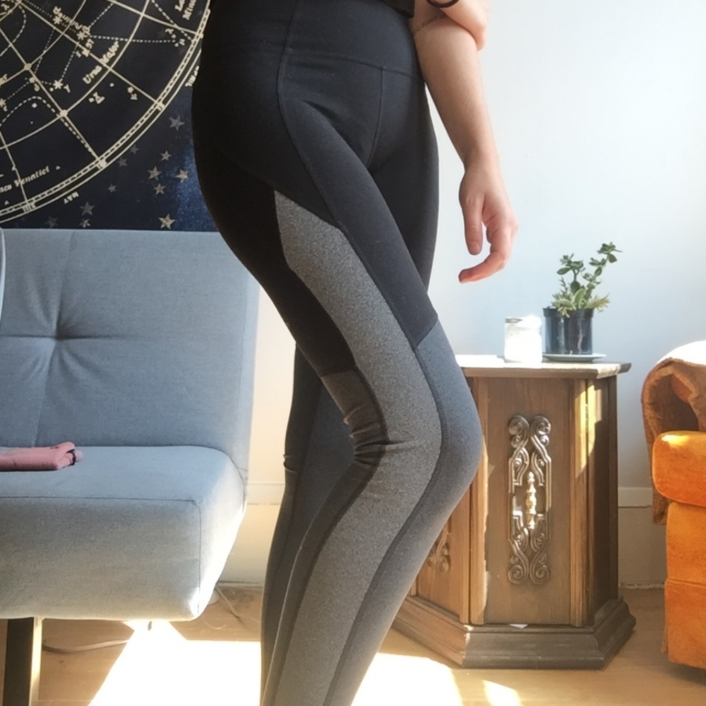 Color Blocked Workout Leggings